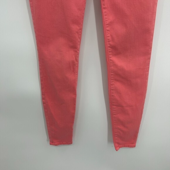 CURRENT ELLIOTT Flamingo Pink The Ankle Mid Rise Skinny Jeans Size 29 - Picture 4 of 7